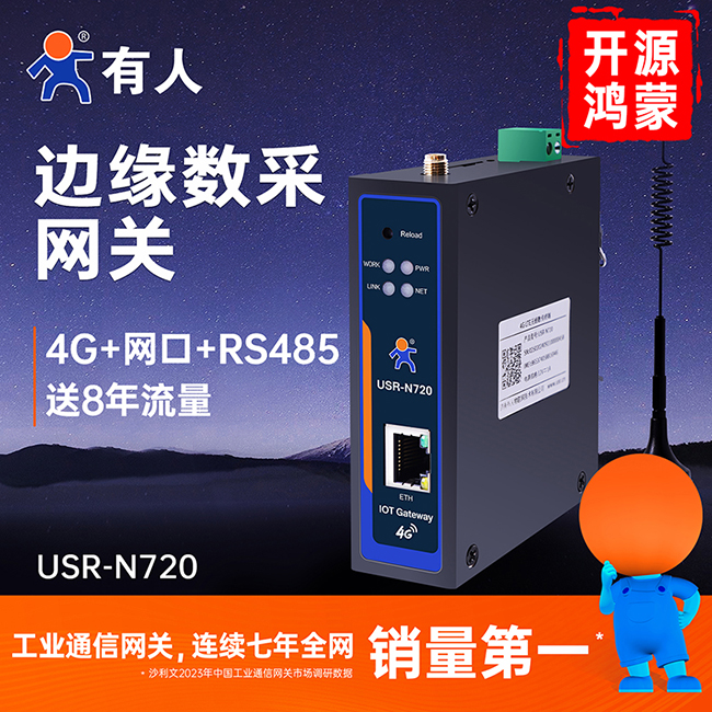 邊緣數采網關N720